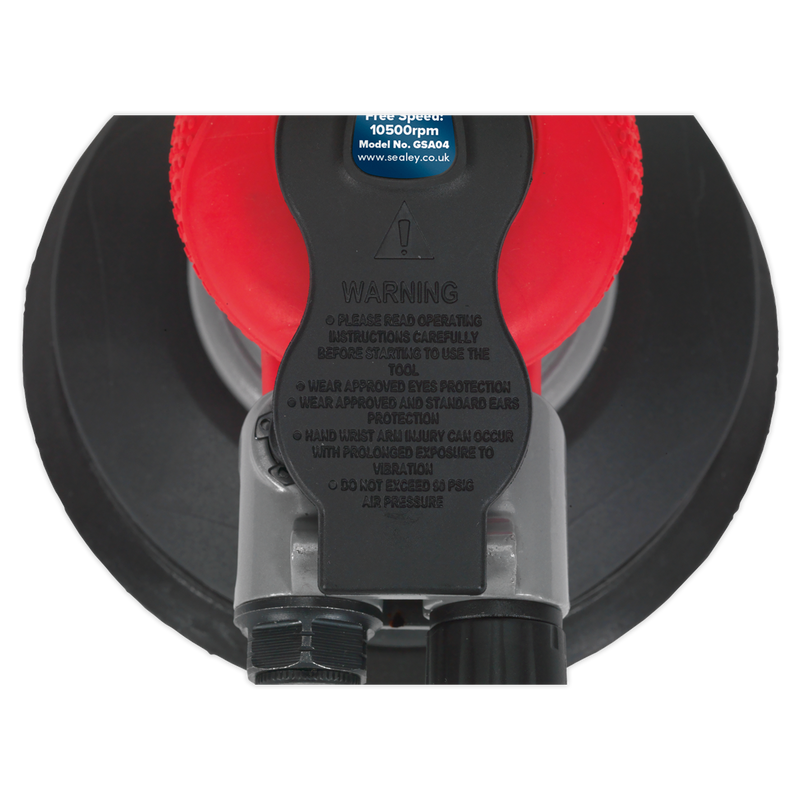 Sealey GSA04 Generation Air Palm Random Orbital Sander 150mm - additional view 3