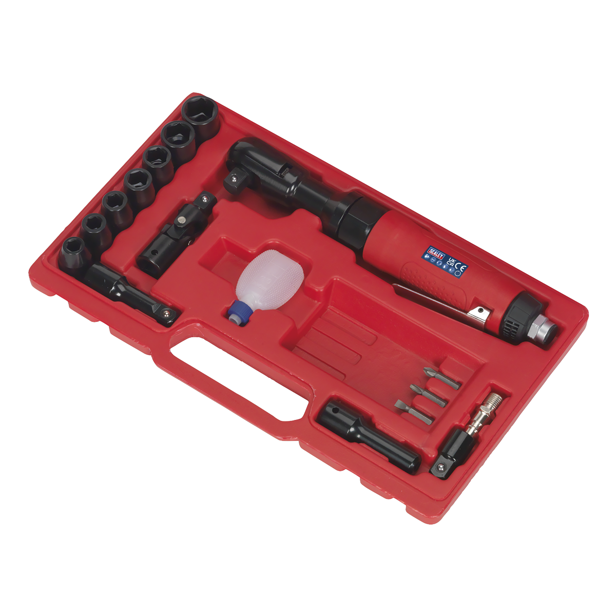 Sealey GSA21KIT Generation Air Ratchet Wrench Kit 1/2"Sq Drive - additional view 3