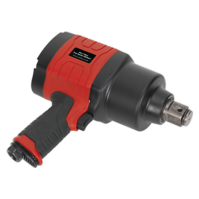 Sealey GSA6005 Generation Composite Twin Hammer Air Impact Wrench 1"Sq Drive - additional view 2