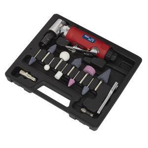 Sealey GSA675 Generation 90° Angle Air Die Grinder Kit 15pc - additional view 3