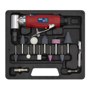Sealey GSA675 Generation 90° Angle Air Die Grinder Kit 15pc - additional view 5