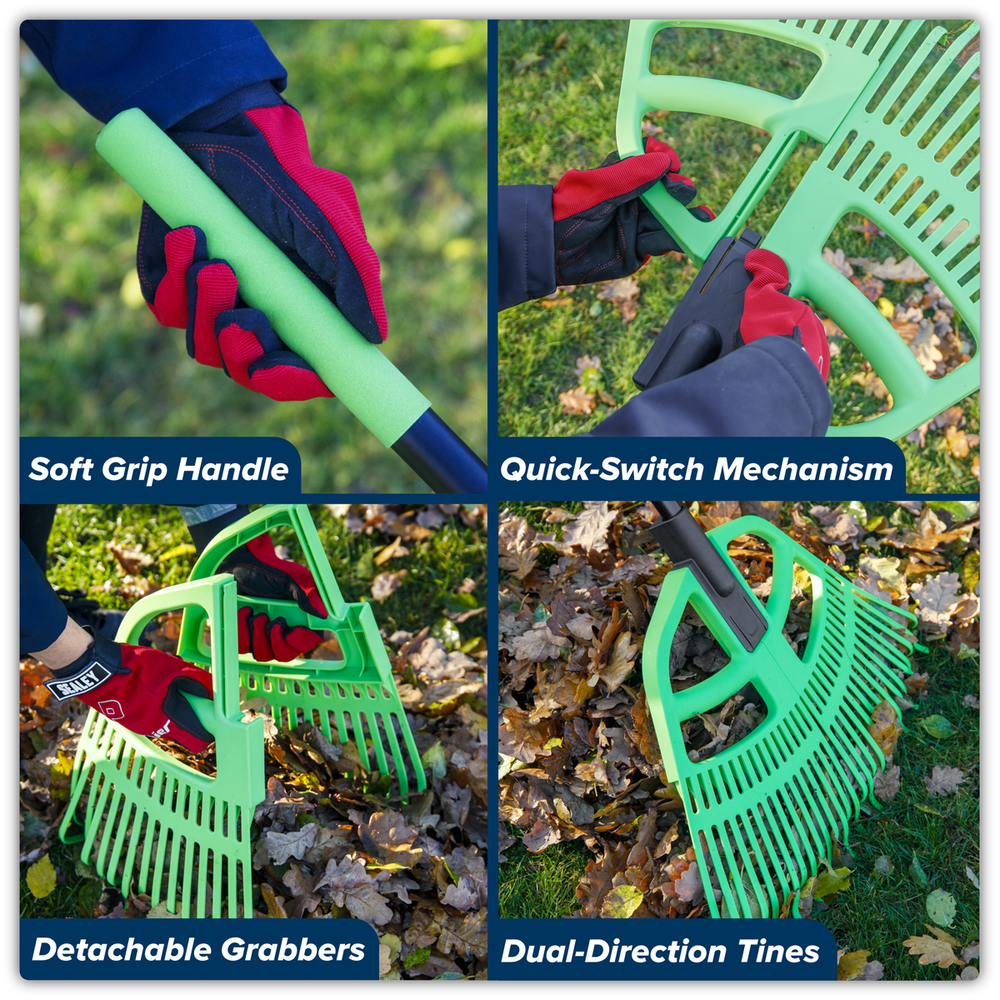 Sealey GTLG2 2-in-1 Rake & Leaf Grabber - additional view 10