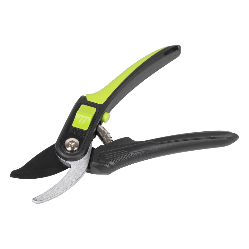 Sealey GTSG004 Bypass Secateurs with Soft Grip Handle, 3-Stage Safety Lock & Carbon Steel Blade, 220mm - additional view 2
