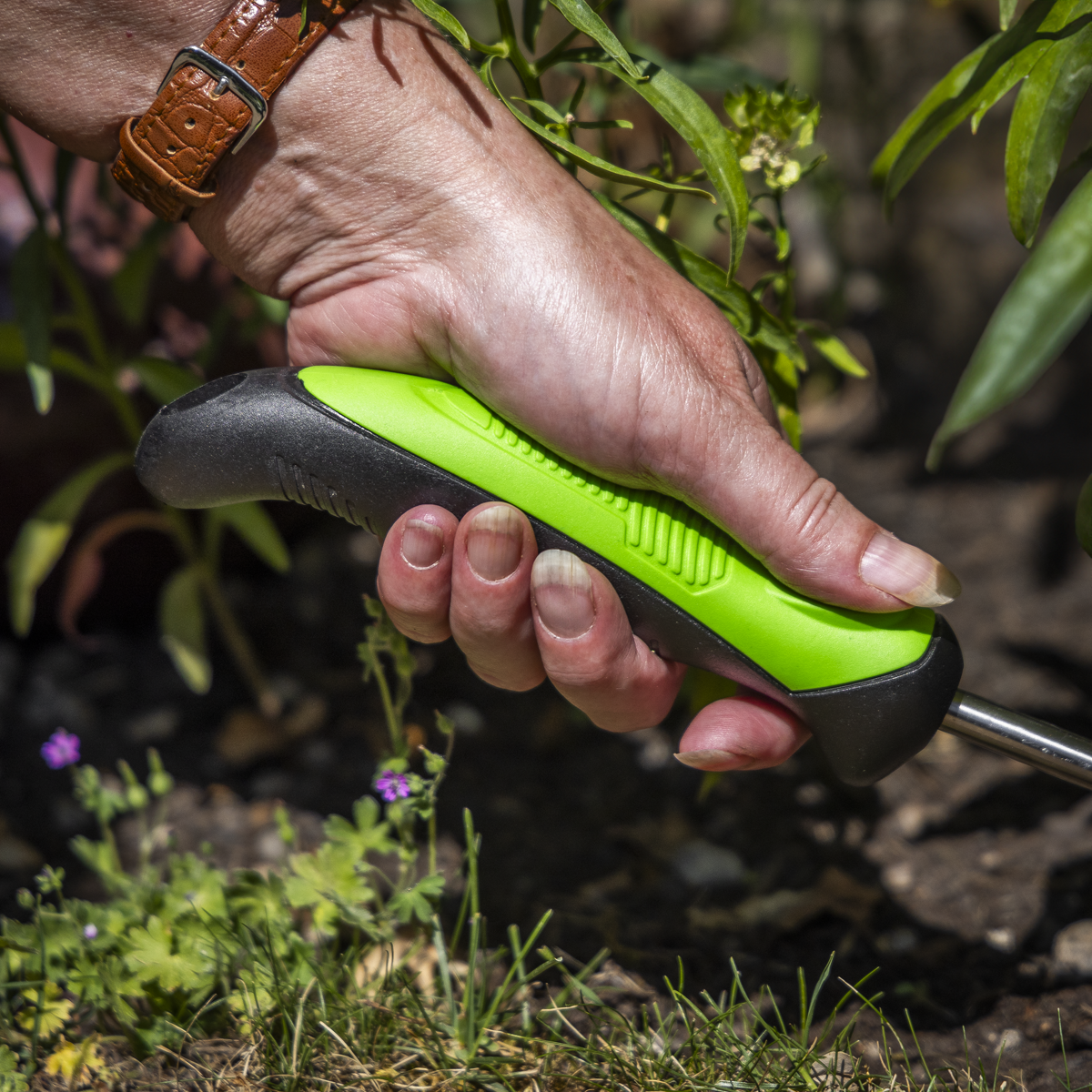 Sealey GTSG010 Hand Rake with Soft Grip Handle & Stainless Steel Tines 310mm - additional view 2