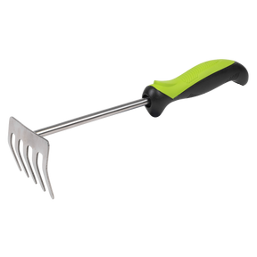 Sealey GTSG010 Hand Rake with Soft Grip Handle & Stainless Steel Tines 310mm