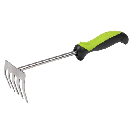 Sealey GTSG010 Hand Rake with Soft Grip Handle & Stainless Steel Tines 310mm