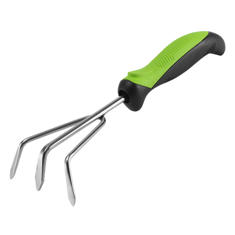 Sealey GTSG011 Hand Cultivator with Soft Grip Handle & Stainless Steel Tines