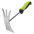 Sealey GTSG022 2-In-1 Garden Hand Tool with Soft Grip Handle & Stainless Steel Tines/Blade