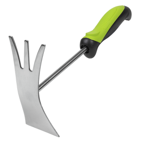 Sealey GTSG022 2-In-1 Garden Hand Tool with Soft Grip Handle & Stainless Steel Tines/Blade