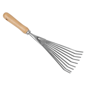 Sealey GTWH001 Premier Leaf Hand Rake with Ash Handle & Stainless Steel Tines - additional view 2