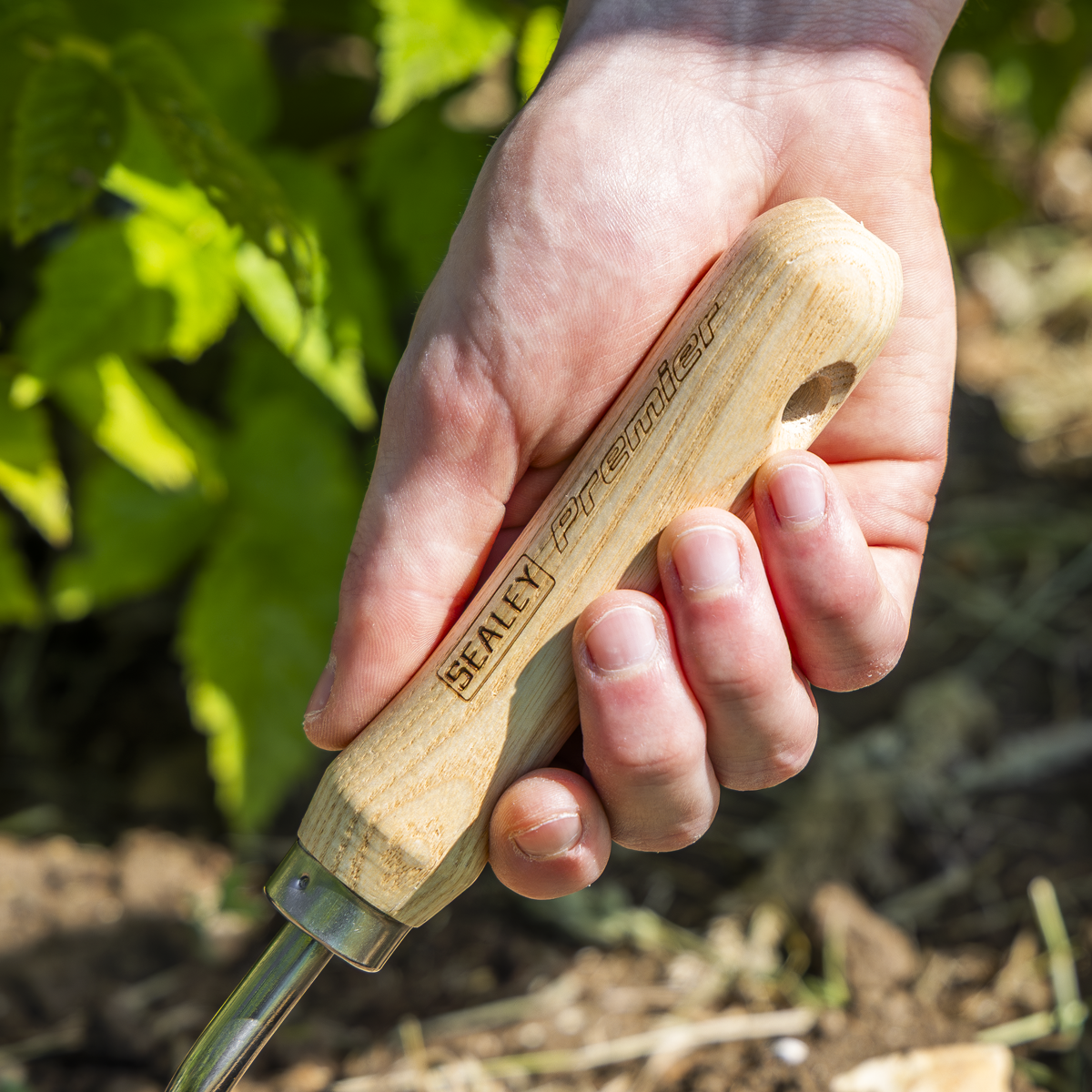 Sealey GTWH003 Premier Hand Trowel Hand Trowel with Ash Handle & Stainless Steel Blade - additional view 7