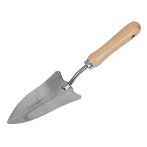 Sealey GTWH004 Premier Slim Head Trowel with Ash Handle & Stainless Steel Blade
