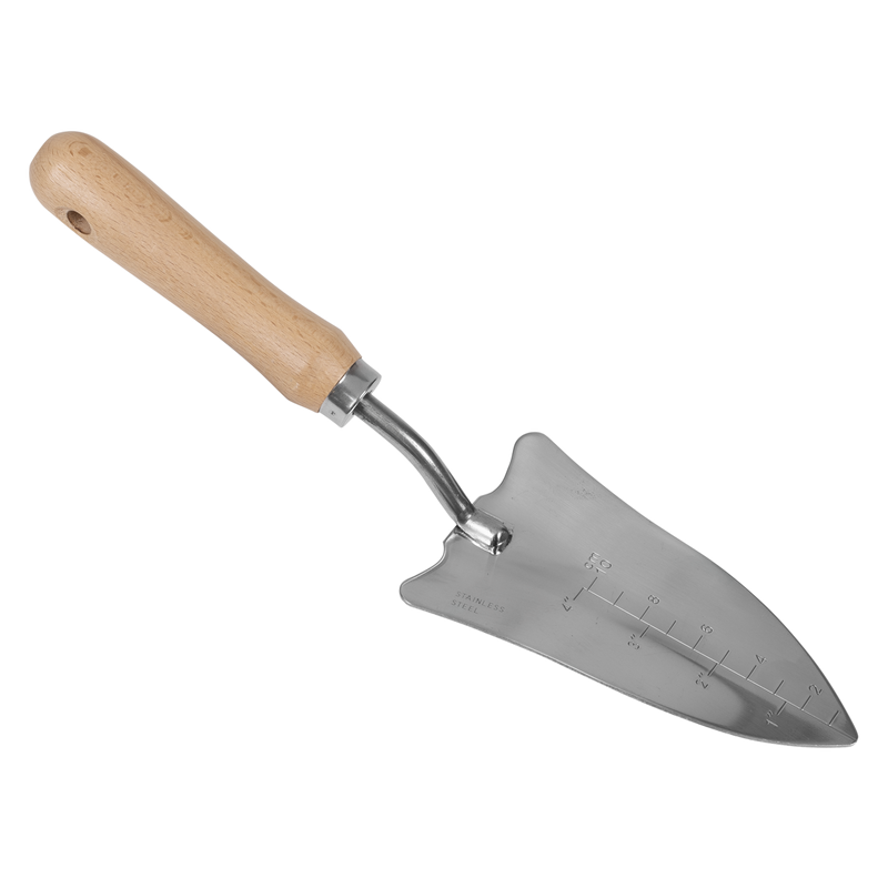 Sealey GTWH004 Premier Slim Head Trowel with Ash Handle & Stainless Steel Blade - additional view 2