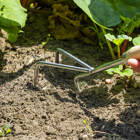 Sealey GTWH005 Premier Cultivator with Short Ash Handle & Stainless Steel Tines - additional view 2