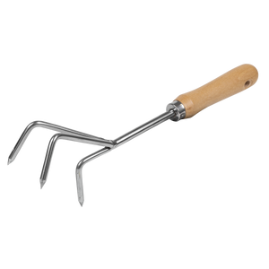 Sealey GTWH005 Premier Cultivator with Short Ash Handle & Stainless Steel Tines