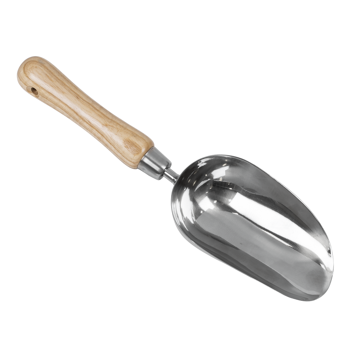 Sealey GTWH006 Premier Garden Scoop with Ash Handle & Stainless Steel Head - additional view 2