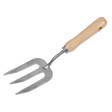 Sealey GTWH007 Premier Garden Hand Fork with Ash Handle & Stainless Steel Tines