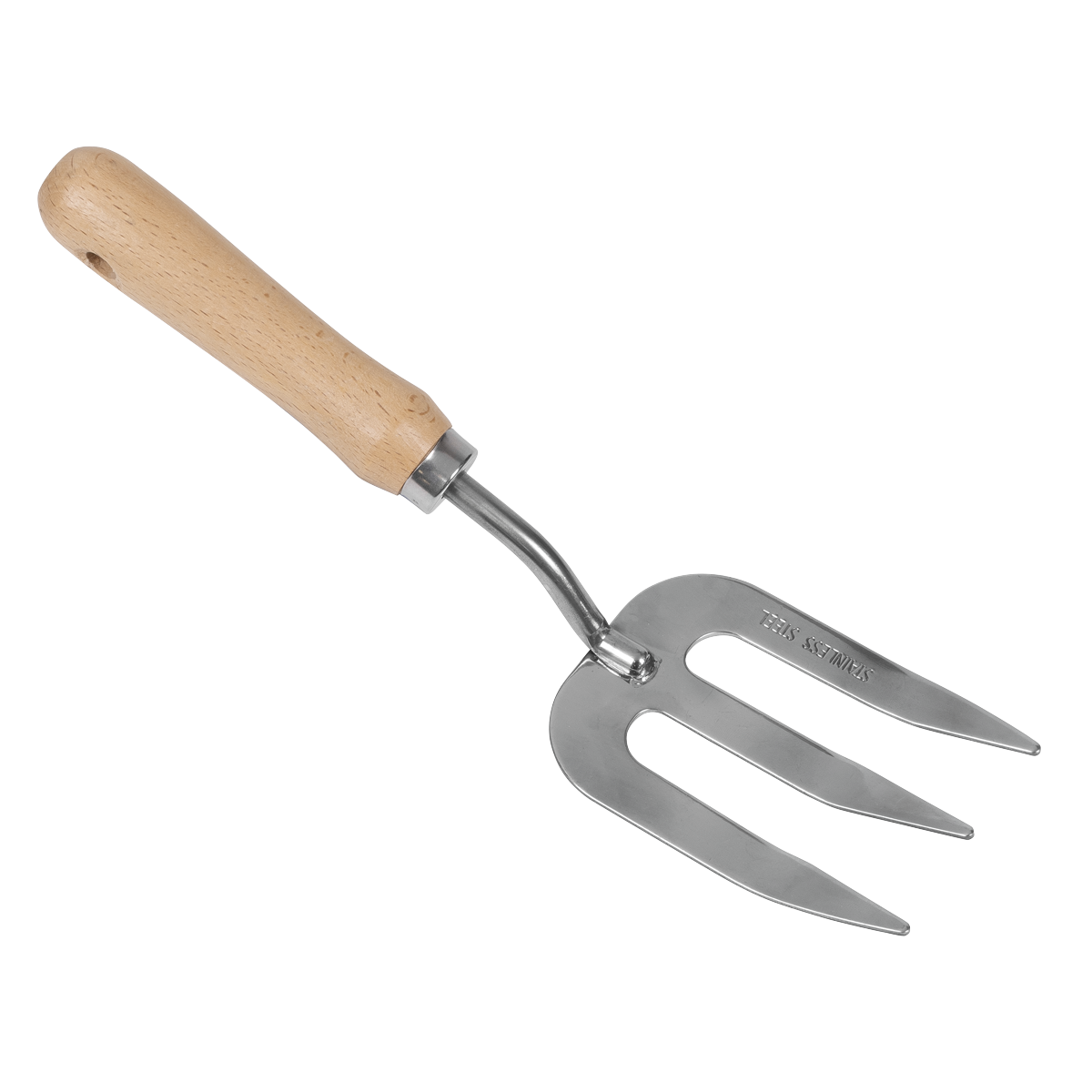 Sealey GTWH007 Premier Garden Hand Fork with Ash Handle & Stainless Steel Tines - additional view 2