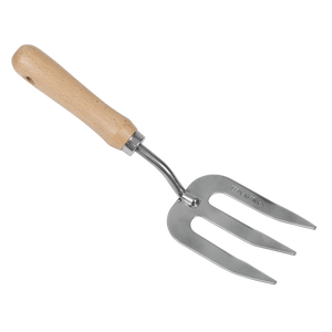 Sealey GTWH007 Premier Garden Hand Fork with Ash Handle & Stainless Steel Tines - additional view 2