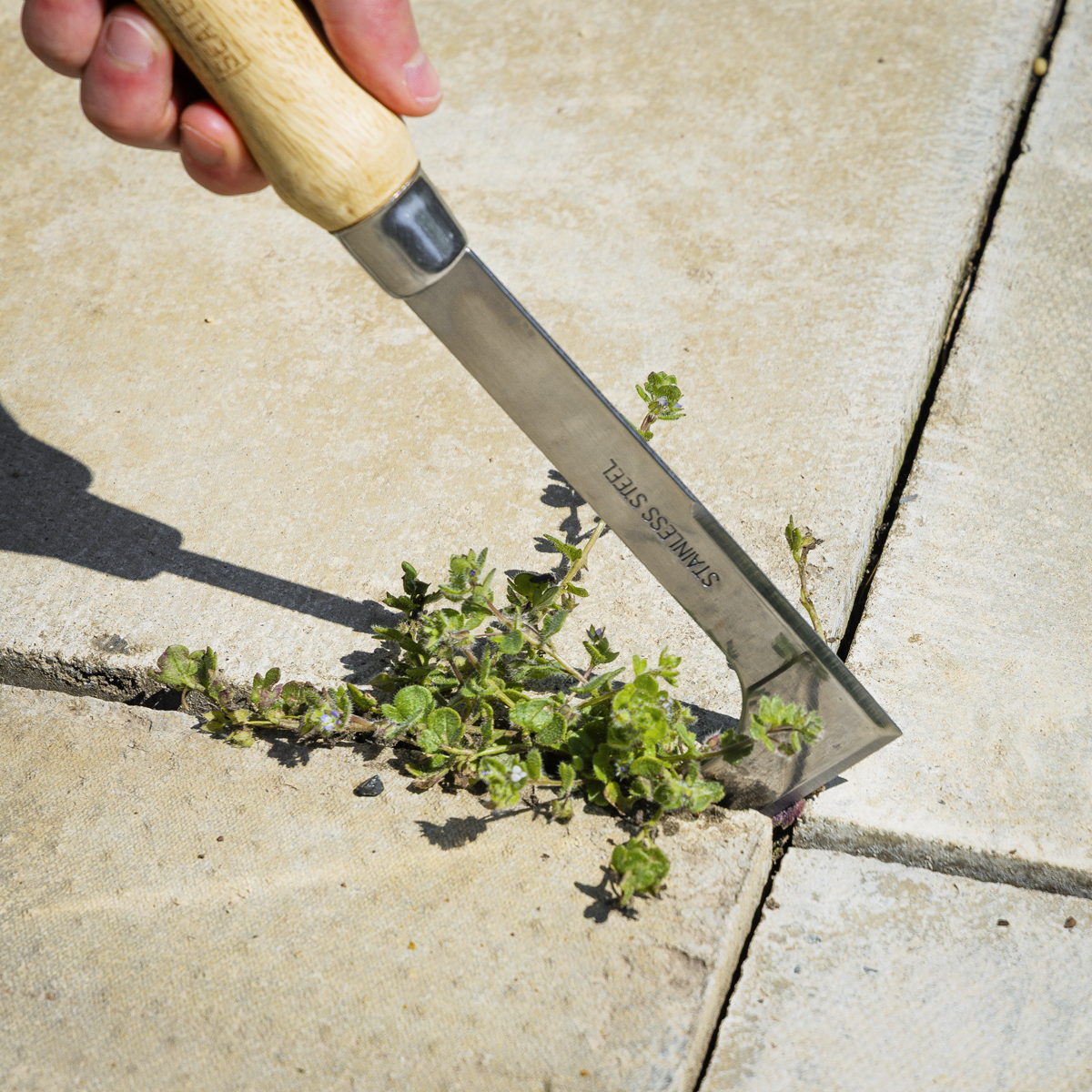 Sealey GTWH009 Premier Weeding Knife with Ash Handle & Stainless Steel Blade - additional view 6