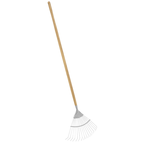 Sealey GTWH010 Premier Lawn Rake with Long Ash Handle & Stainless Steel Tines - additional view 2