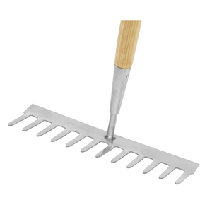 Sealey GTWH011 Premier Garden Rake with Long Ash Handle & Stainless Steel Tines - additional view 3