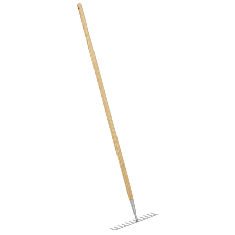 Sealey GTWH011 Premier Garden Rake with Long Ash Handle & Stainless Steel Tines - additional view 2