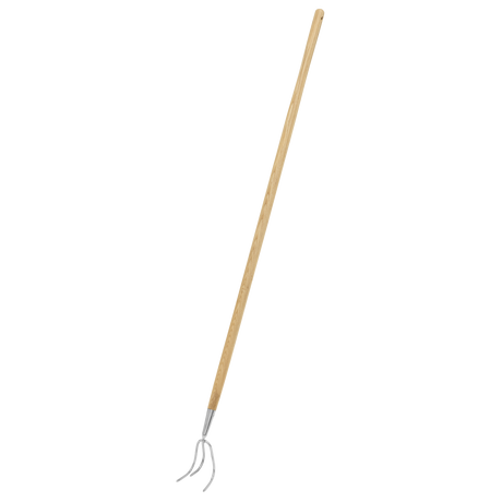 Sealey GTWH012 Premier Garden Cultivator with Ash Handle & Stainless Steel Tines
