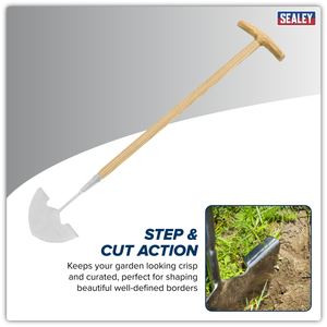 Sealey GTWH014 Premier Lawn Edger with Long Ash Handle & Stainless Steel Blade - additional view 9
