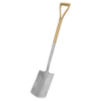 Sealey GTWH015 Premier Digging Spade with Ash Y Handle & Stainless Steel Blade