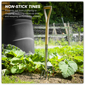 Sealey GTWH016 Premier Digging Fork with Ash Handle & Stainless Steel Tines - additional view 10