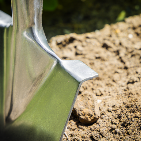 Sealey GTWH017 Premier Border Spade with Ash Y Handle & Stainless Steel Blade - additional view 2