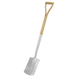 Sealey GTWH017 Premier Border Spade with Ash Y Handle & Stainless Steel Blade