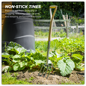 Sealey GTWH018 Premier Border Fork with Ash Handle & Stainless Steel Tines - additional view 4