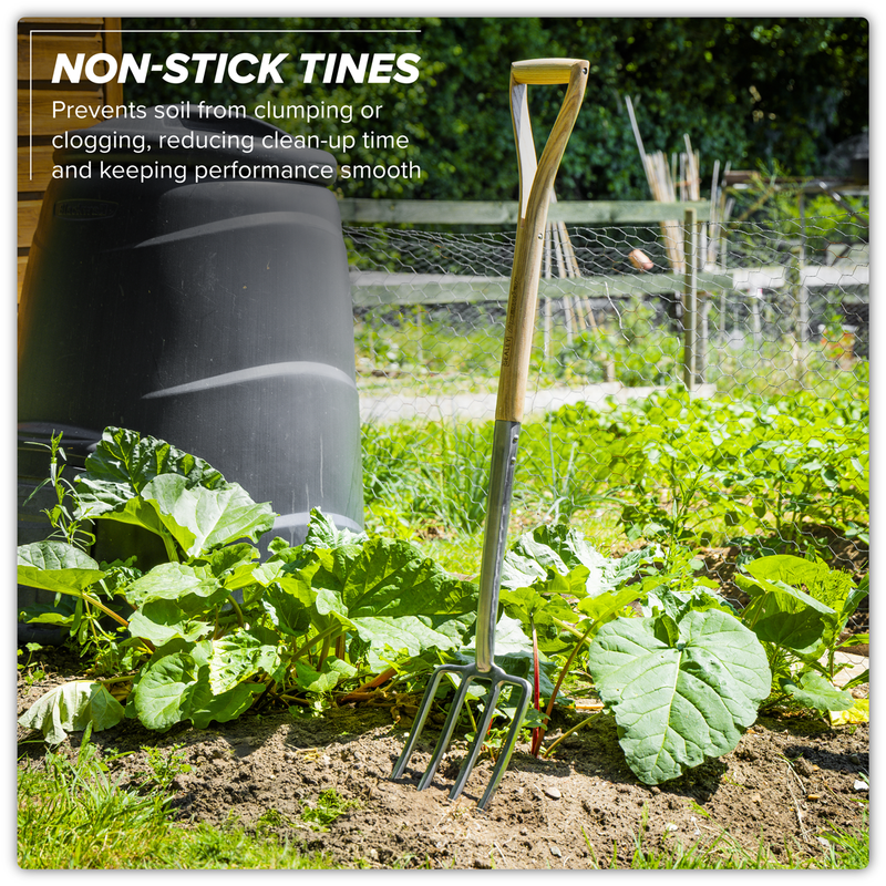 Sealey GTWH018 Premier Border Fork with Ash Handle & Stainless Steel Tines - additional view 4