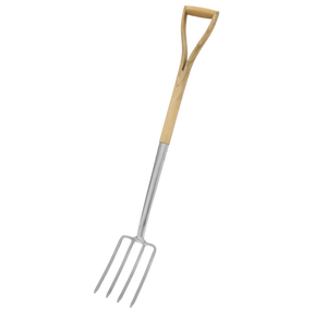 Sealey GTWH018 Premier Border Fork with Ash Handle & Stainless Steel Tines