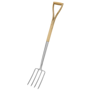 Sealey GTWH018 Premier Border Fork with Ash Handle & Stainless Steel Tines
