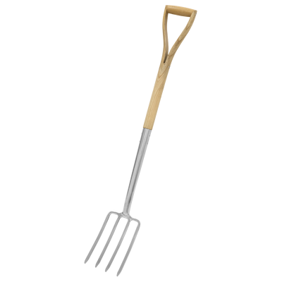 Sealey GTWH018 Premier Border Fork with Ash Handle & Stainless Steel Tines