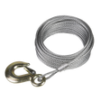 Sealey GWEC12 Winch Cable/Wire Rope with Forged Hook 5.1mm x 10m 810kg Breaking Strength