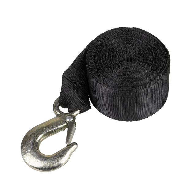 Sealey GWES20 Trailer Winch Strap with Forged Hook 50mm x 10m 1350kg Breaking Strength