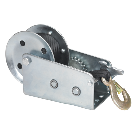 Sealey GWW2000M Geared Hand Winch with Webbing Strap 900kg Capacity - additional view 2