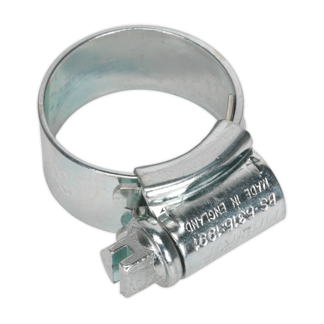 Sealey HCJ0 HI-GRIP® Zinc Plated Hose Clip 14-22mm - Pack of 30