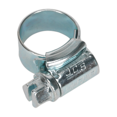 Sealey HCJ000 HI-GRIP® Zinc Plated Hose Clip 9.5-12mm - Pack of 30