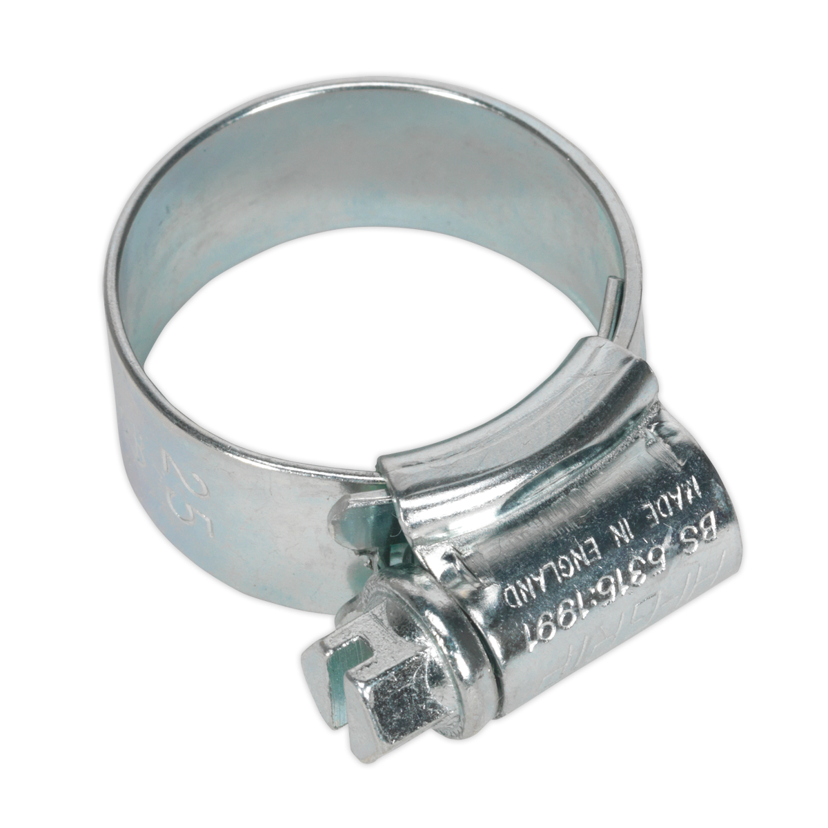 Sealey HCJ0X HI-GRIP® Zinc Plated Hose Clip 17-25mm - Pack of 20
