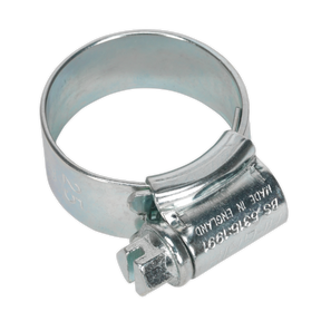 Sealey HCJ0X HI-GRIP® Zinc Plated Hose Clip 17-25mm - Pack of 20