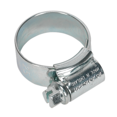 Sealey HCJ0X HI-GRIP® Zinc Plated Hose Clip 17-25mm - Pack of 20