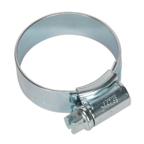 Sealey HCJ1 HI-GRIP® Zinc Plated Hose Clip 25-35mm - Pack of 20