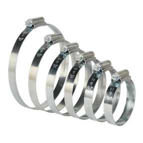 Sealey HCJ26A HI-GRIP® Zinc Plated Hose Clip Assortment 45-160mm 26pc