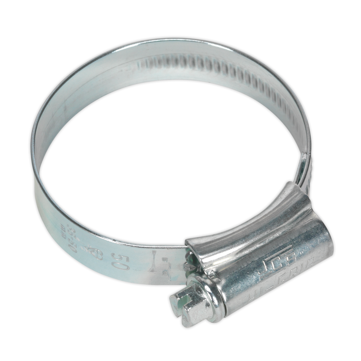 Sealey HCJ2A HI-GRIP® Zinc Plated Hose Clip 35-50mm - Pack of 20