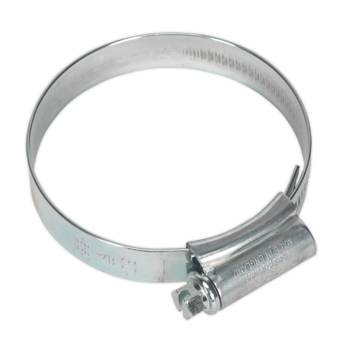 Sealey HCJ2X HI-GRIP® Zinc Plated Hose Clip 45-60mm - Pack of 20